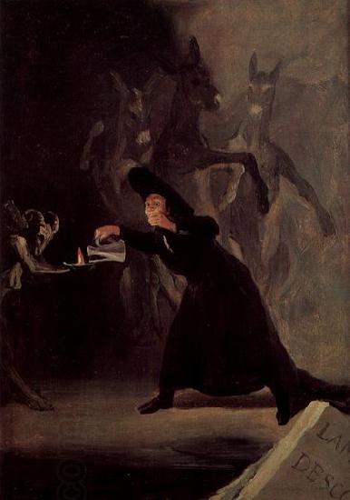 Francisco de Goya Die Lampe des Teufels China oil painting art